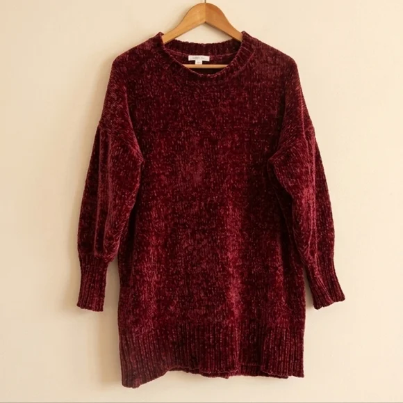 Fable Incredibly Soft Cozy Chenille Knit Sweater Small - Picture 2 of 3